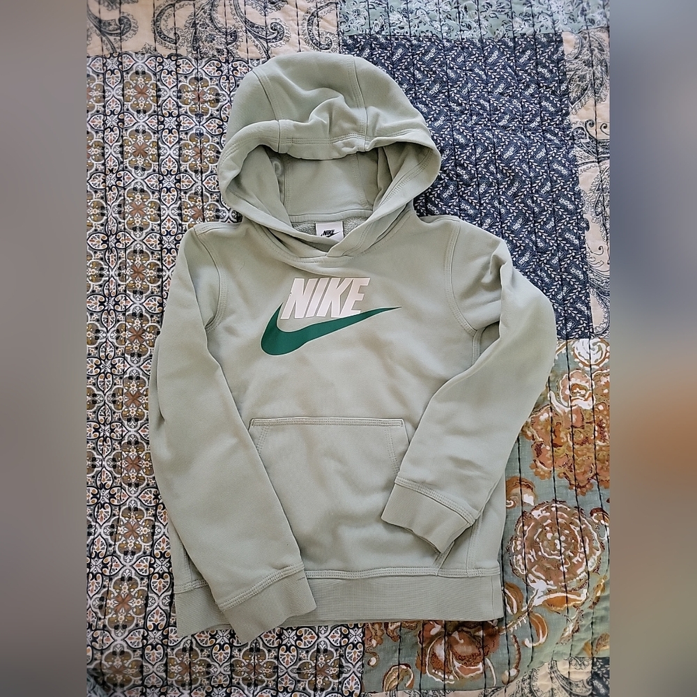 Nike Kids youth Hoodies Mint Green Size Small